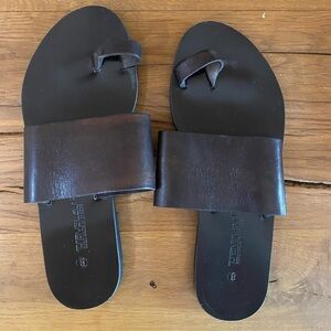 Tsavalas Black Sandals